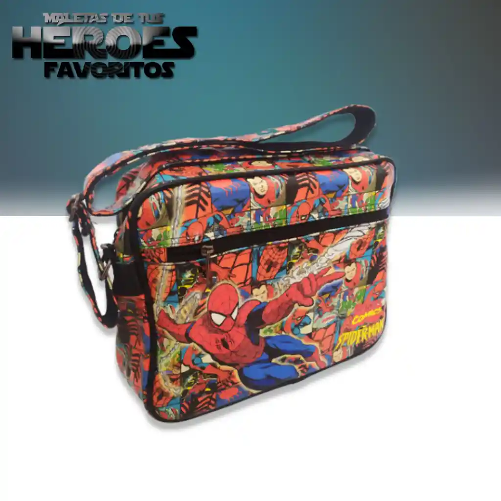 Maleta Spiderman Morral Escolar Juguetes Niños