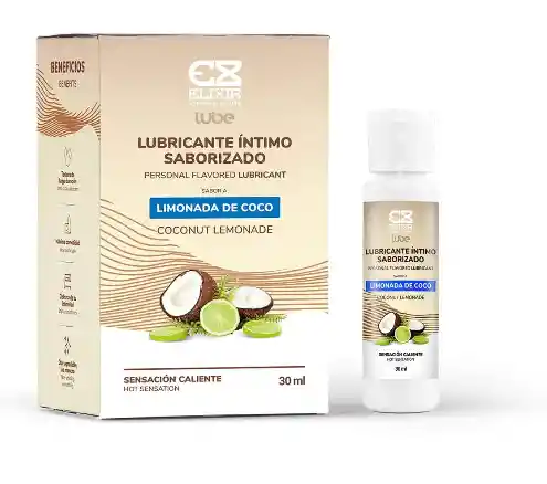 Lubricante Íntimo Saborizado Elixir Limonada De Coco 30ml