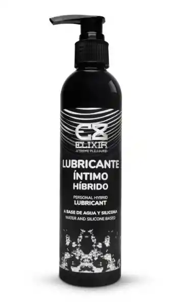 Lubricante Híbrido Elixir Agua Y Silicona 250ml