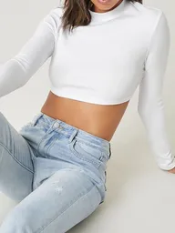 Crop Top Mady Blanco Talla S/mnica