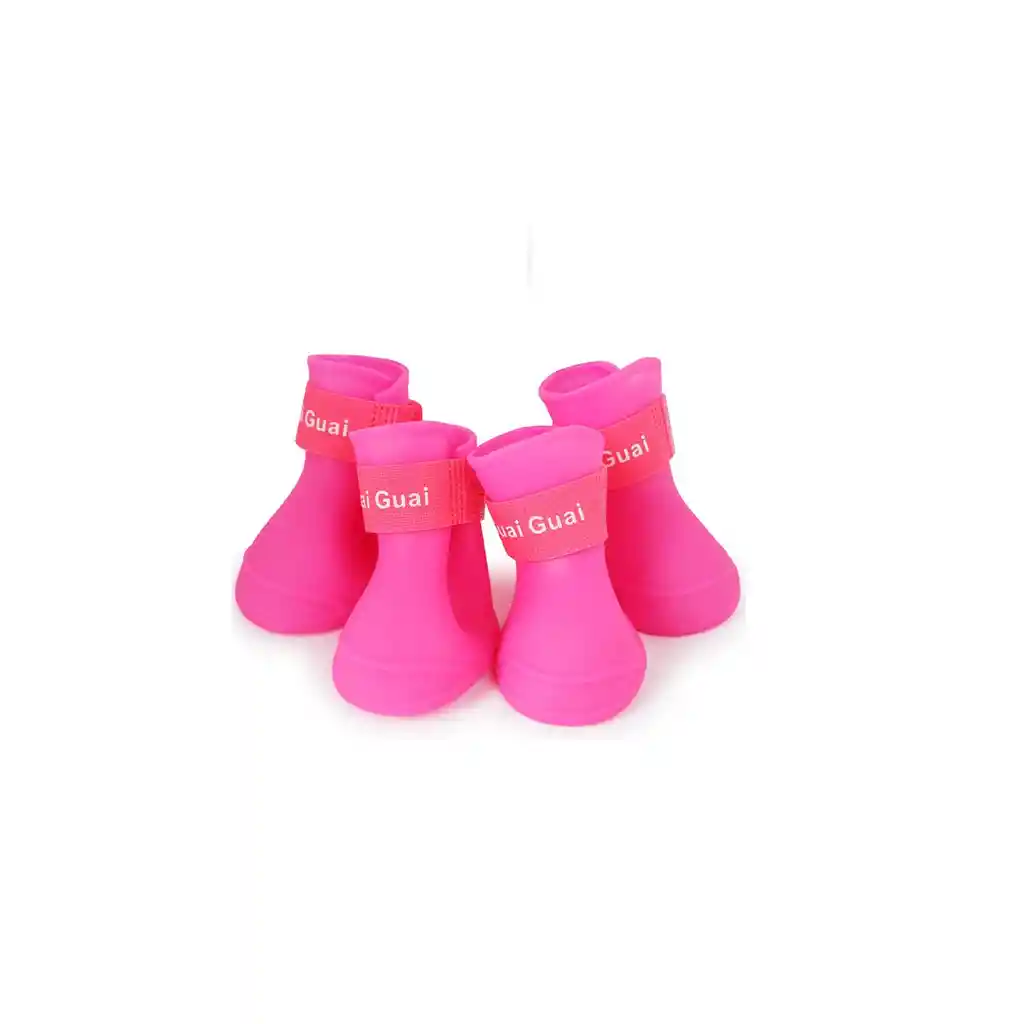 Zapatos Botas Impermeable Para Perros Y Gatos Talla M