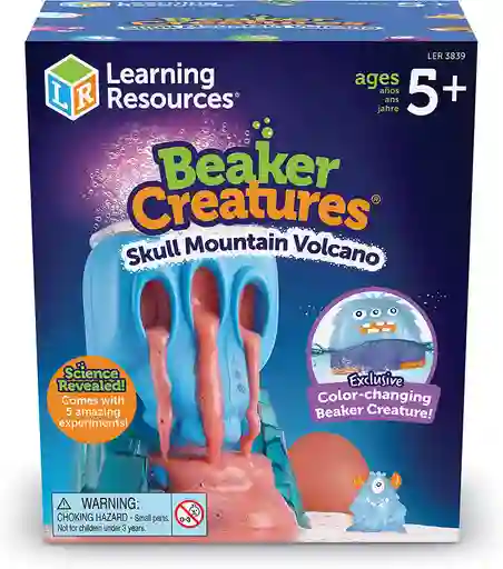 Experimento Para Niños Niñas Volcán Creaturas Mágicas Stem