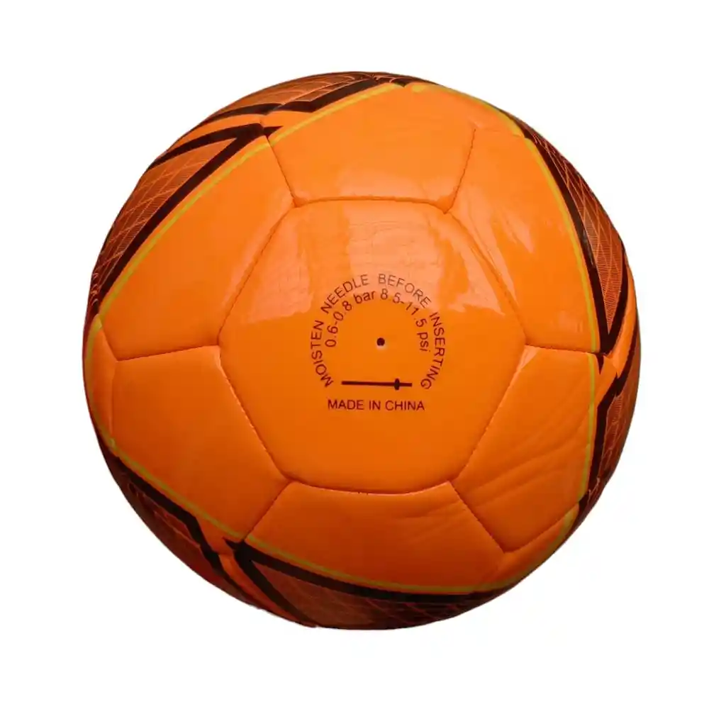 Balón De Fútbol G-techz Moisten1 N.5 Importado - Naranja