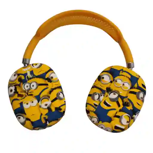 Audifonos Diadema Con Bluetooth Diseño Minions