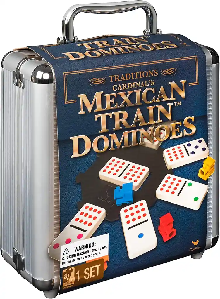 Juego De Mesa Domino Tren Mexicano Juego Familiar