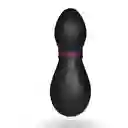  SATISFYER Penguin Negro Succionador De Clitoris 