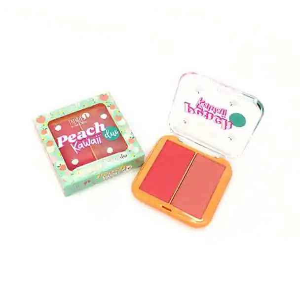  Paleta Peach Kawaii Rubor TRENDY 