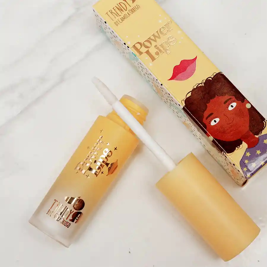  Brillo Reparador De Labios TRENDY Power Lips Amarillo 
