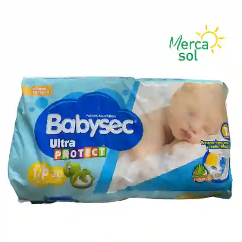 Pañales Babysec Ultraprotect Etapa 1 X30