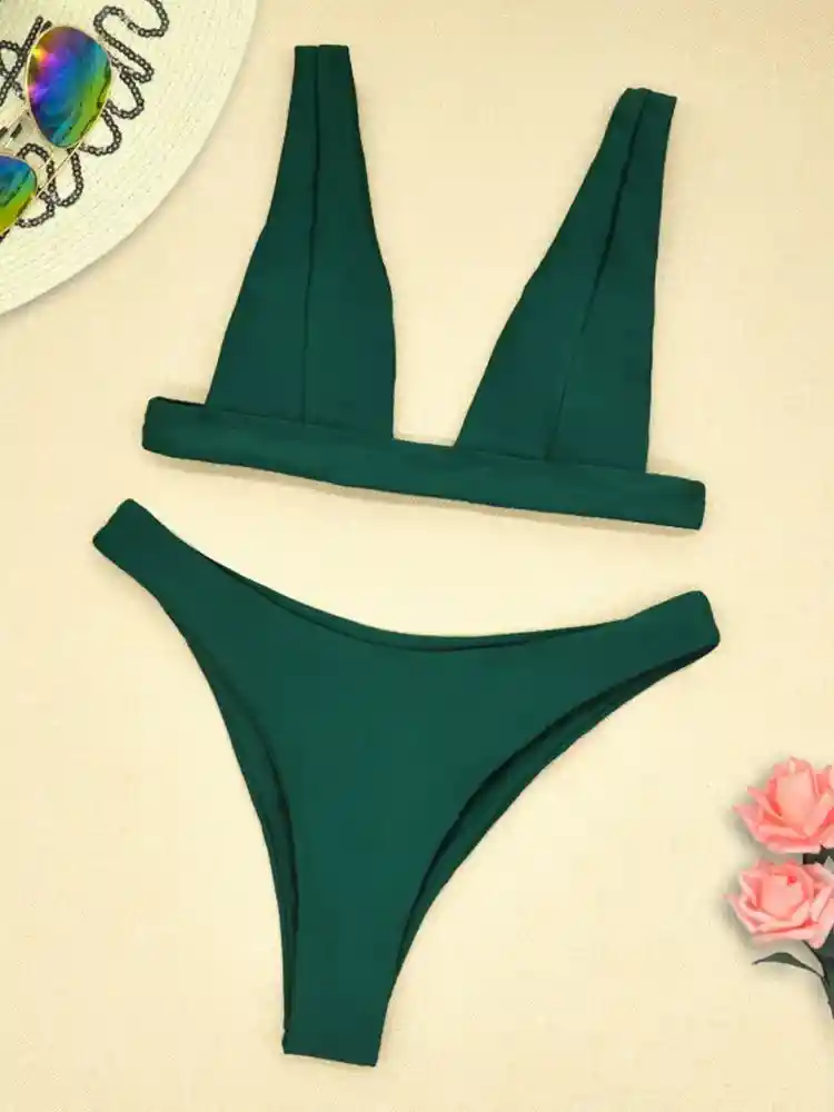Vestido De Baño Verde Bikini Brooklyn | August