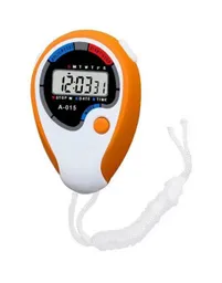 Cronómetro Profesional Digital A-015 Reloj Alarma - Naranja