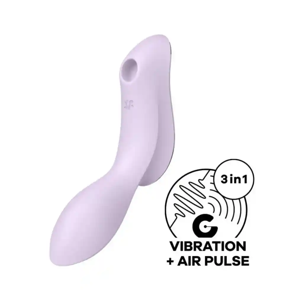   SATISFYER  Curvy Trinity 2 Doble Estimulacion 