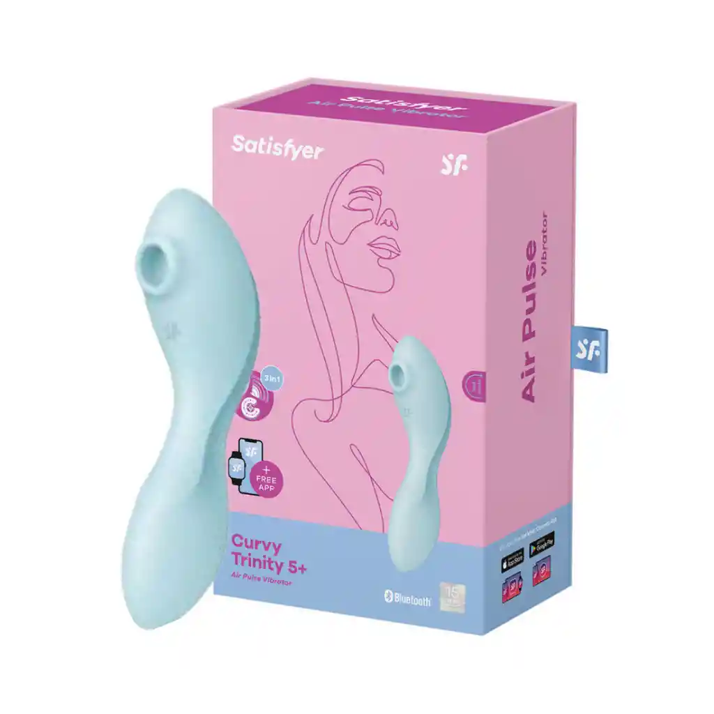   SATISFYER  Curvy Trinity 5+ Interactivo App 