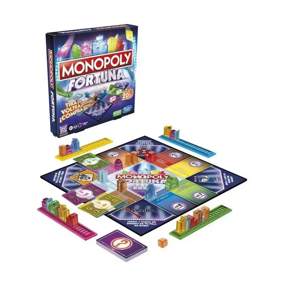 Juego De Mesa Monopoly Fortuna Hasbro