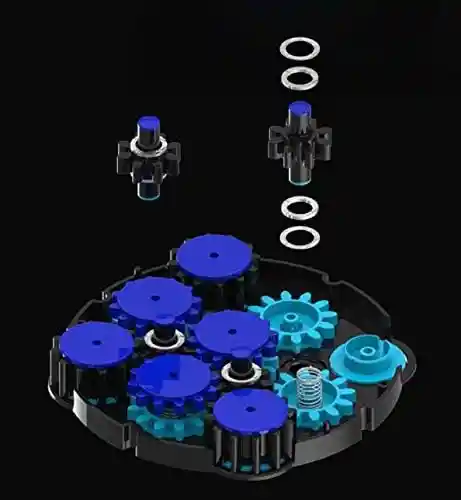Cuberspeed Reloj Mágico Magnético Cubo Rubik Reloj Puzzle Speedcube Shengshou