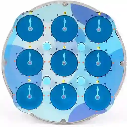 Cuberspeed Reloj Mágico Magnético Cubo Rubik Reloj Puzzle Speedcube Shengshou