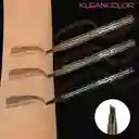 Kleancolor-lapiz De Cejas Tipo Microblading Brows For Days Waterproof Dark Brown