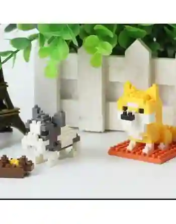 Micro Brick Perro Lego Minis