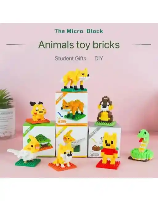 Micro Brick Perro Lego Minis