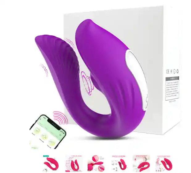 Succionador Del Clitoris Por App Bluetooth Vibrador A Distancia Mundial Funciona Smartphone 10 Modos De Vibración Carga Usb