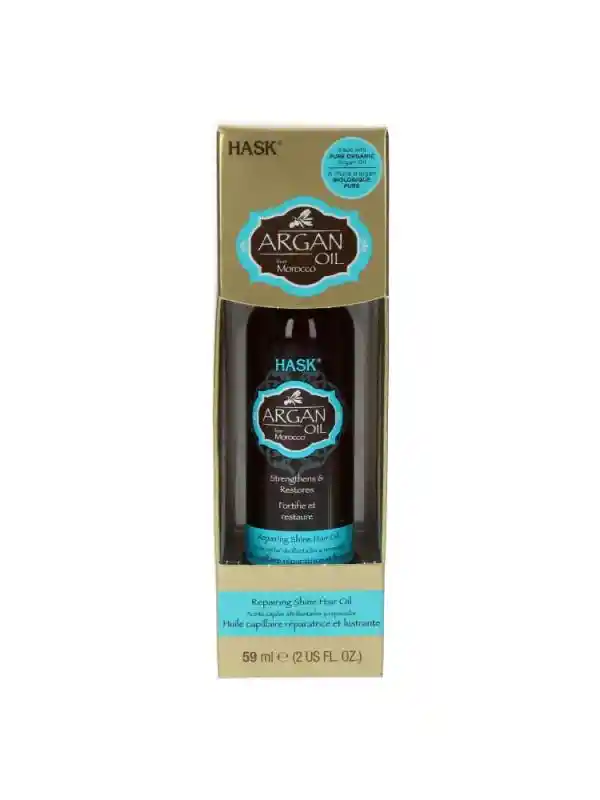 Aceite Capilar Reparador Argan Oil Hask 59 Ml Original