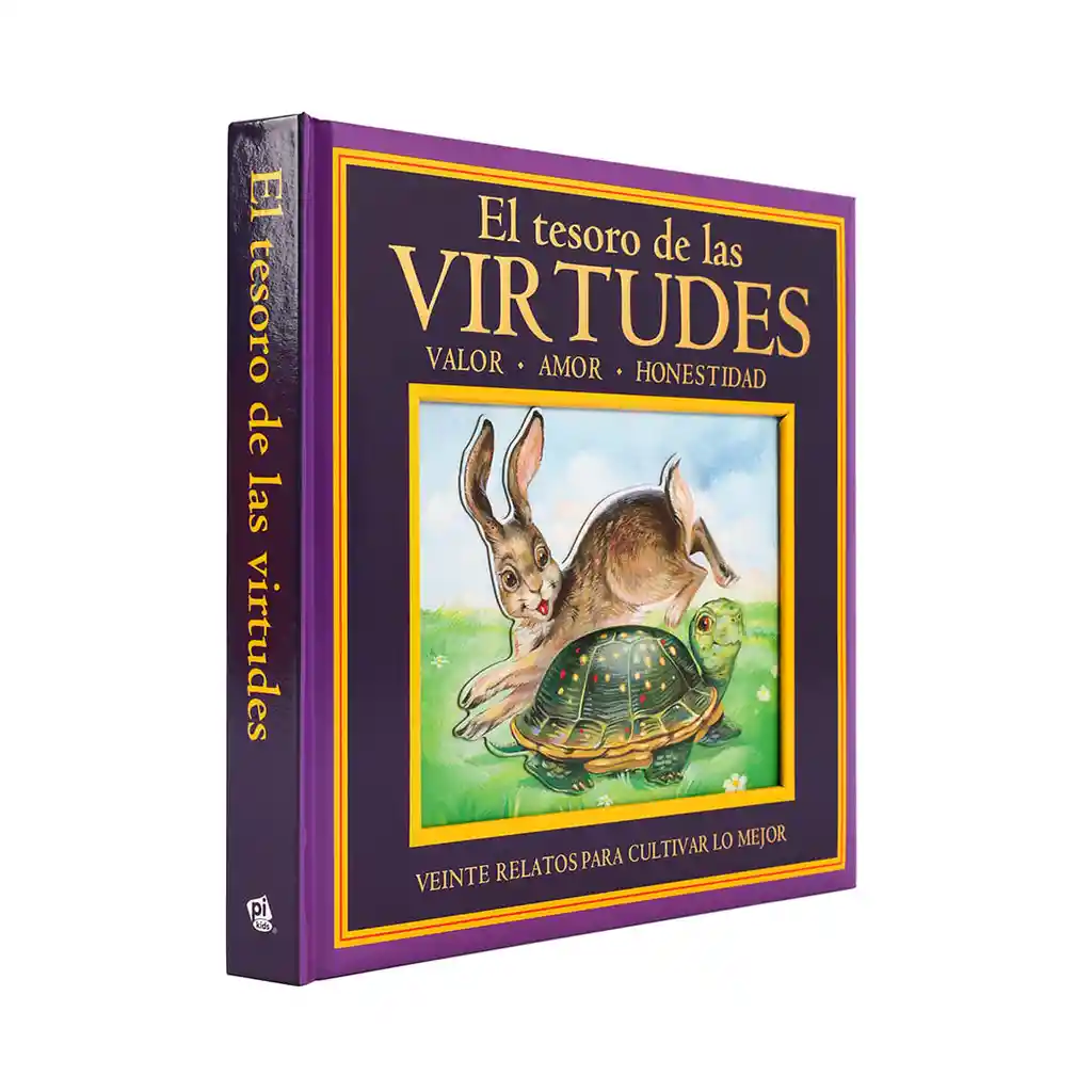 Libro Cuentos El Tesoro De Las Virtudes Literatura Infantil