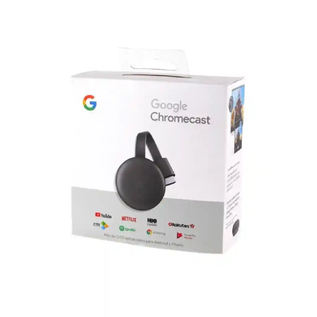 Google Chromecast 3ª Generación / Stream Full Hd 1080p Al Tv