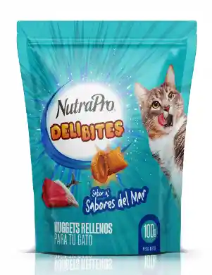 Nutrapro Snacks Gatos Nuggets Sab Del Mar 100g