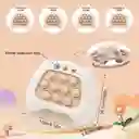 Consola De Juegos Quick Push Bubbles Regalo Para Niños Color Blanco