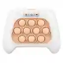 Consola De Juegos Quick Push Bubbles Regalo Para Niños Color Blanco