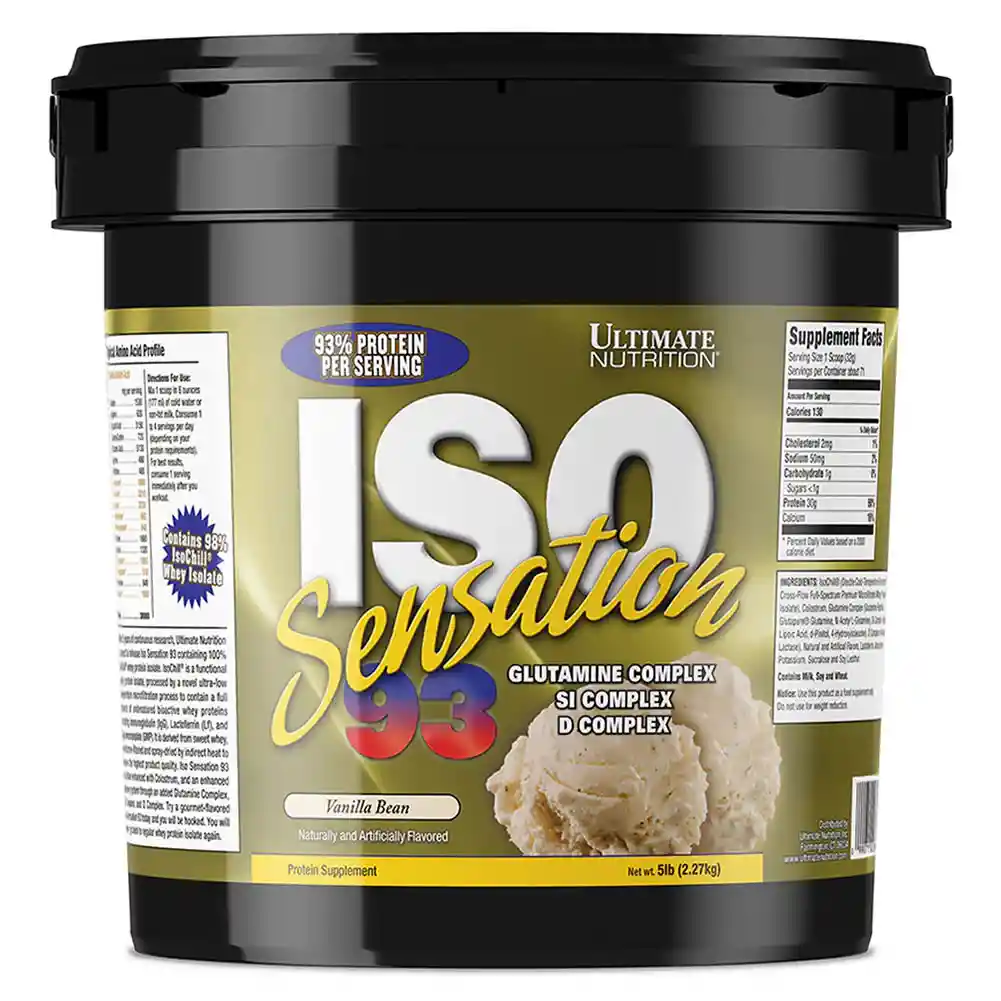 Iso Sensation 93 5lb Vanilla