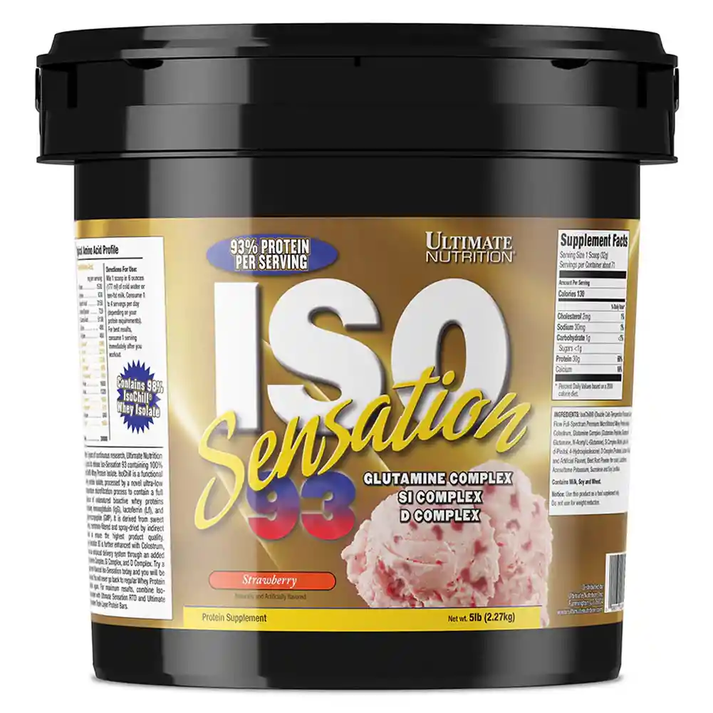 Iso Sensation 93 5lb Strawberry