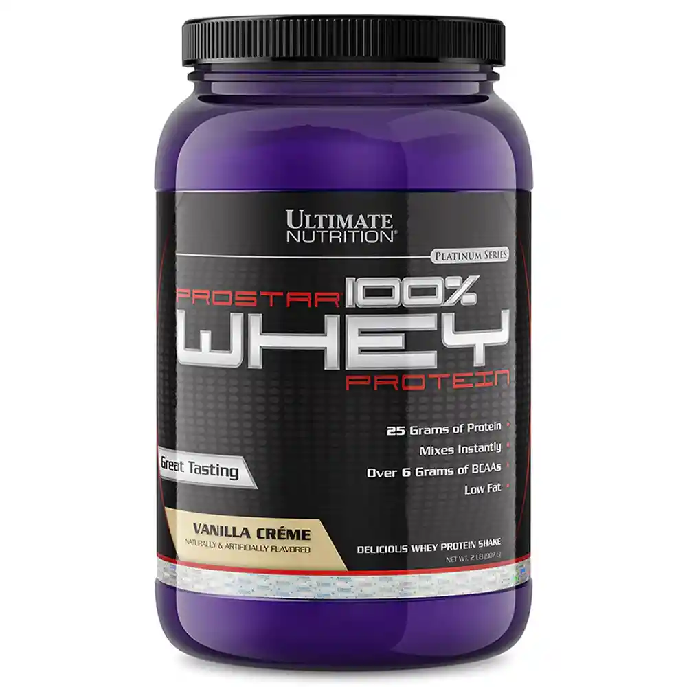 Prostar 100% Whey Protein 2lb Vainilla Cream