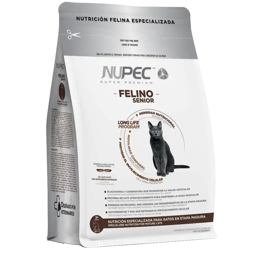 Nupec Felino Senior X2kg