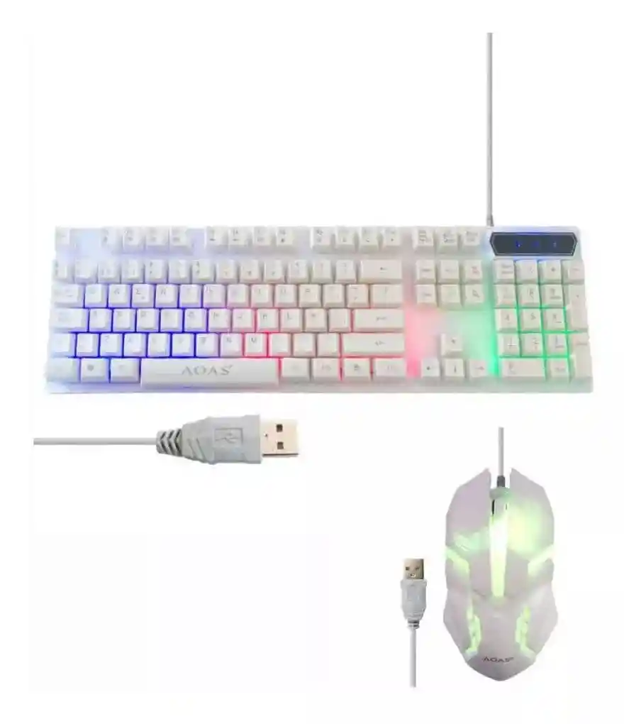 Combo Teclado + Mouse Gamer Led M-400 Gamer Retroiluminado