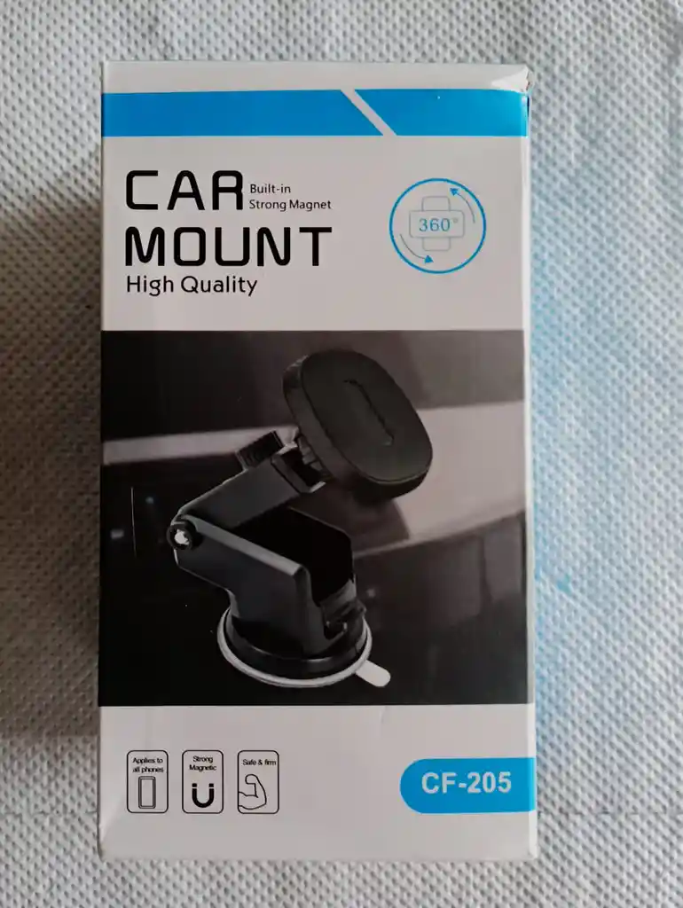 Holder Para Carro Brazo Largo Magnético Cf-205