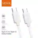 Cable Tipo C A Tipo C Vidvie Cb463