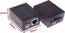 Adaptador Vga Extensor De Señal Rj45 Extensión Repetidor Transmisor Receptor Extender
