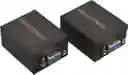 Adaptador Vga Extensor De Señal Rj45 Extensión Repetidor Transmisor Receptor Extender