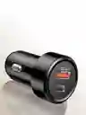Cargador De Carro Carga Rápida Pd20w + Qc3.0 Para Celular Doble Línea