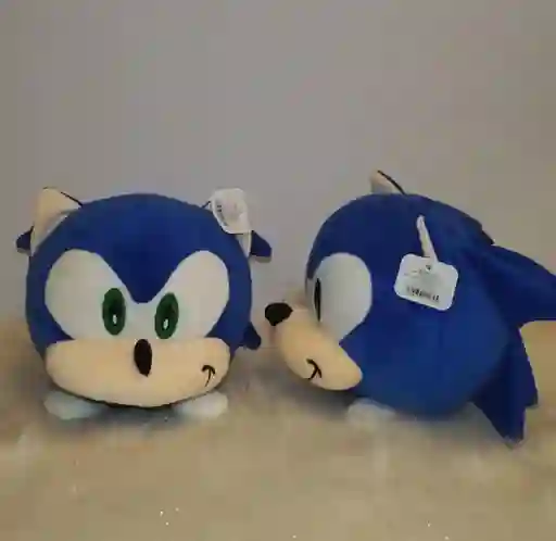 Peluche Alcancia Con Luz Y Sonido Personaje Sonic Erizo