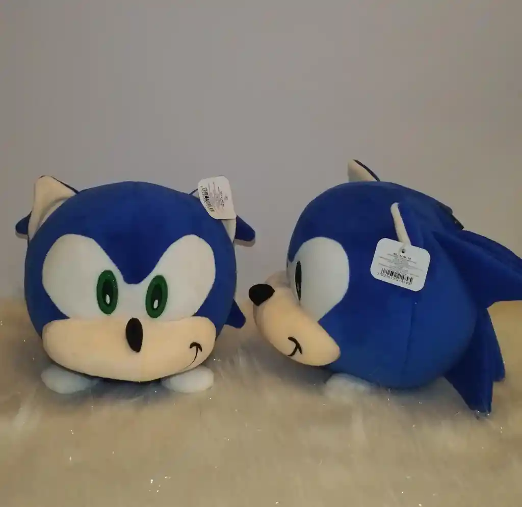 Peluche Alcancia Con Luz Y Sonido Personaje Sonic Erizo