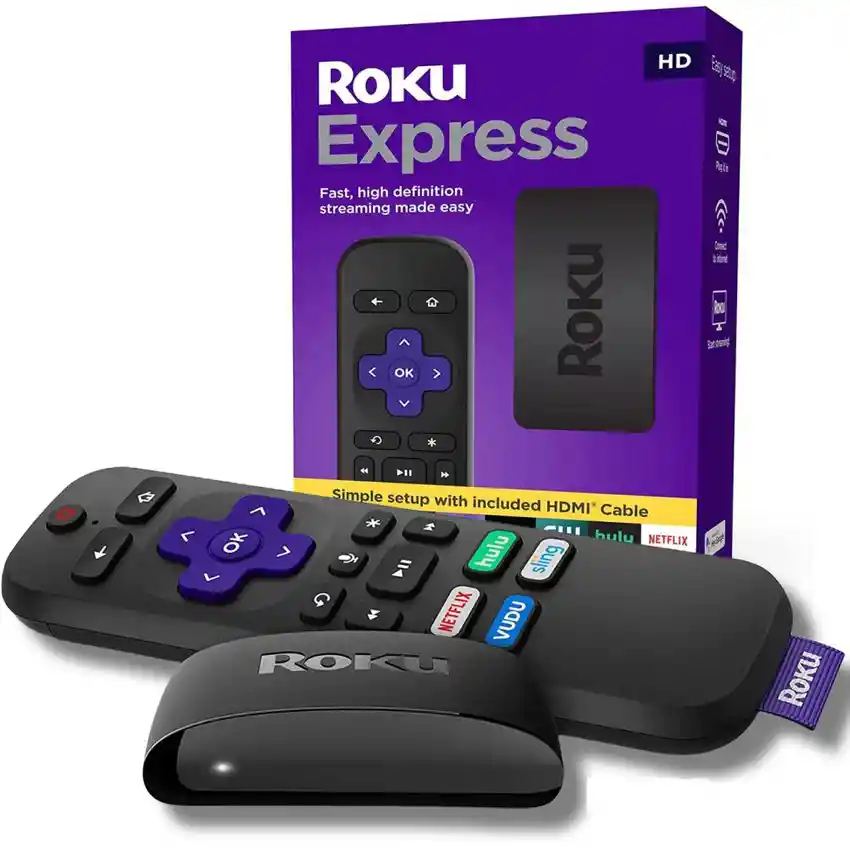 Roku Express 3930 Estándar Full Hd 32mb Negro Con 512mb