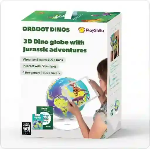 Juego Globo Terráqueo Interactivo De Dinosaurios Para Niños