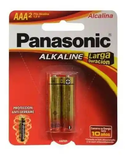 Panasonic Pila Alkalina Aaa (par)
