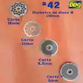 Disco Bbg Para Molino De Carne #42 Corte 4.5mm