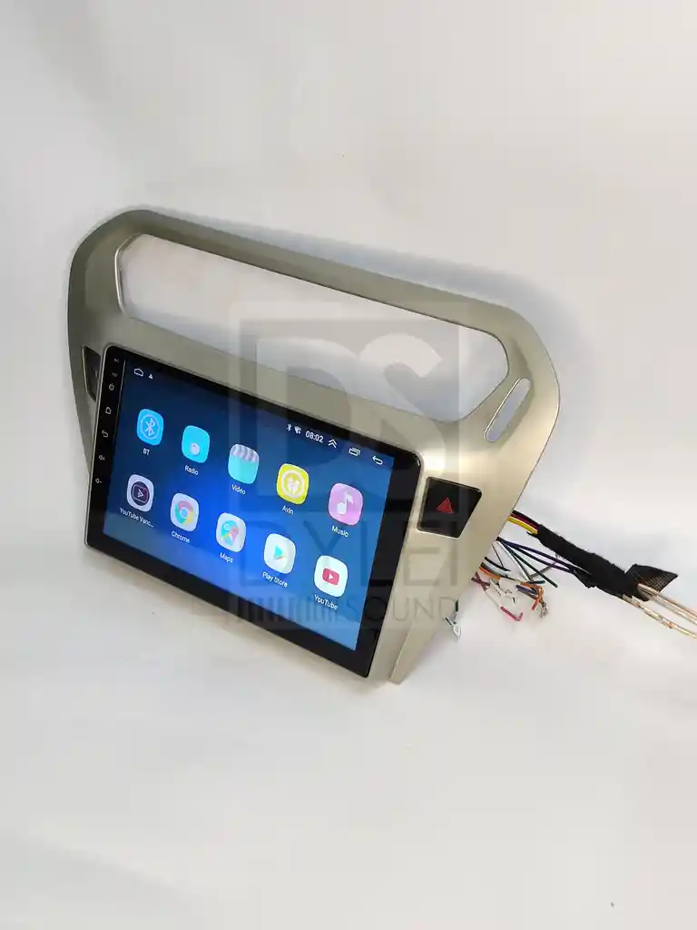 Radio Tipo Original Peugeot 301 Gris Carplay 2gb Ram + 32gb Rom