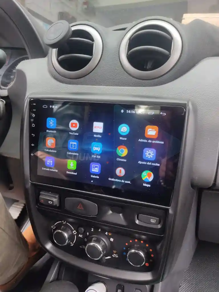 Radio Tipo Original Renault Duster- Logan- Sandero 2013-2015 Carplay 2gb Ram + 32gb Rom