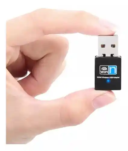Adaptador Receptor Wifi Usb Inalambrico 2.4 300 Mbps Adaptador