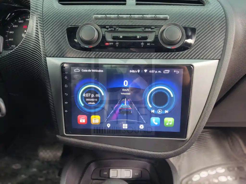 Radio Tipo Original Seat Leon 2005-2012 Carplay 2gb Ram + 32gb Rom